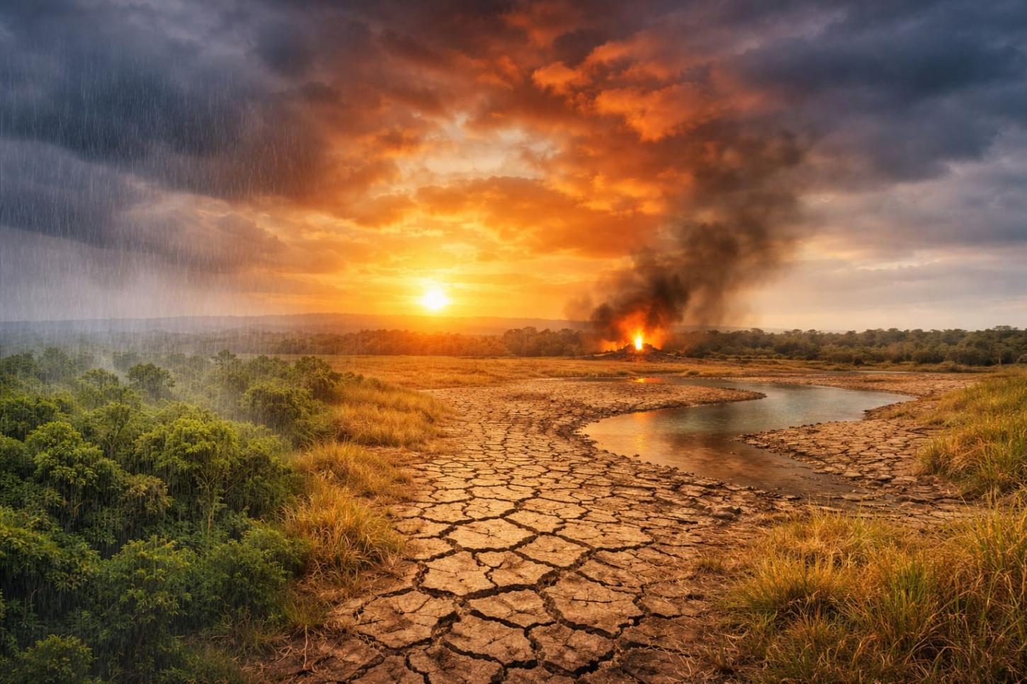 El Niño muito forte pode provocar enchentes, seca, ondas de calor e queimadas no Brasil até 2027
