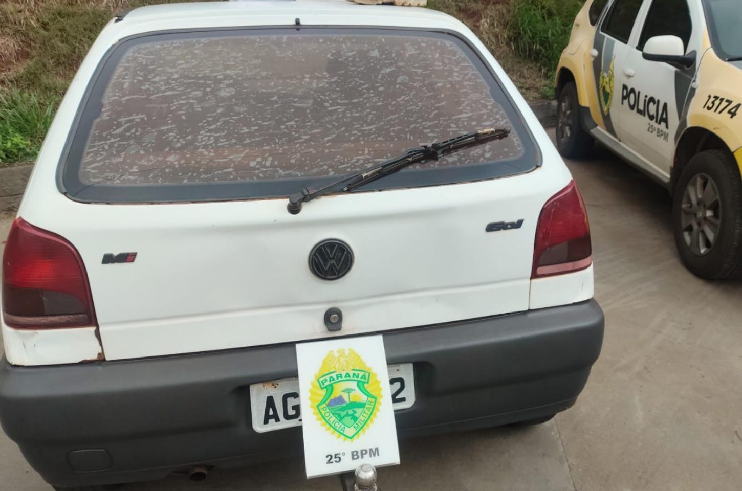 PM recupera veículo furtado e prende homem por receptação em Pérola