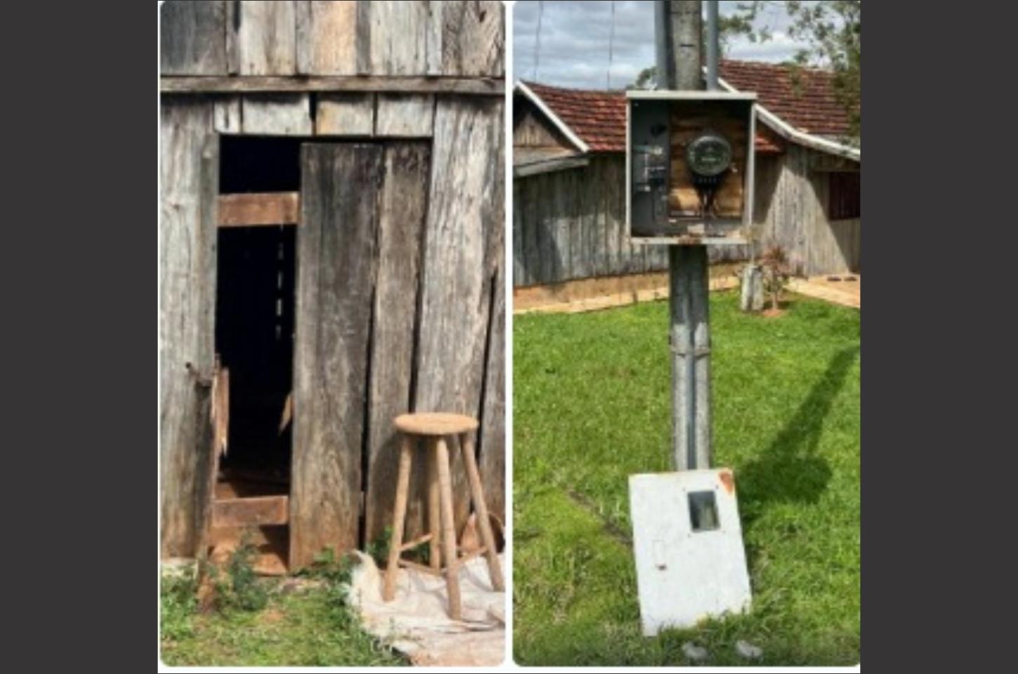 Residência é arrombada e tem cerca de 100 metros de fios furtados em Francisco Alves