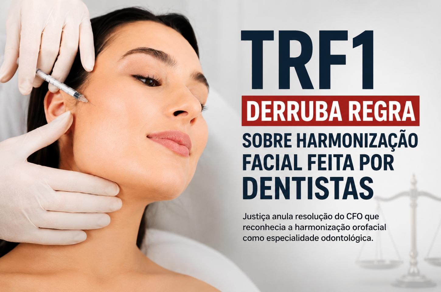 TRF1 derruba regra que reconhecia harmonização facial como especialidade para dentistas