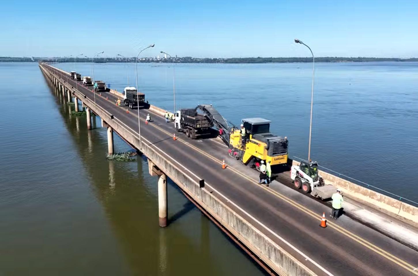 Obras na Ponte Ayrton Senna são suspensas até segunda-feira dia 21