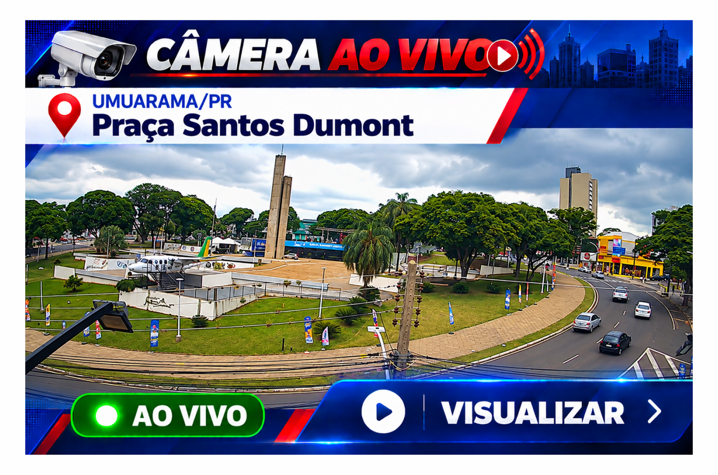 Praça Santos Dumont - Ao vivo