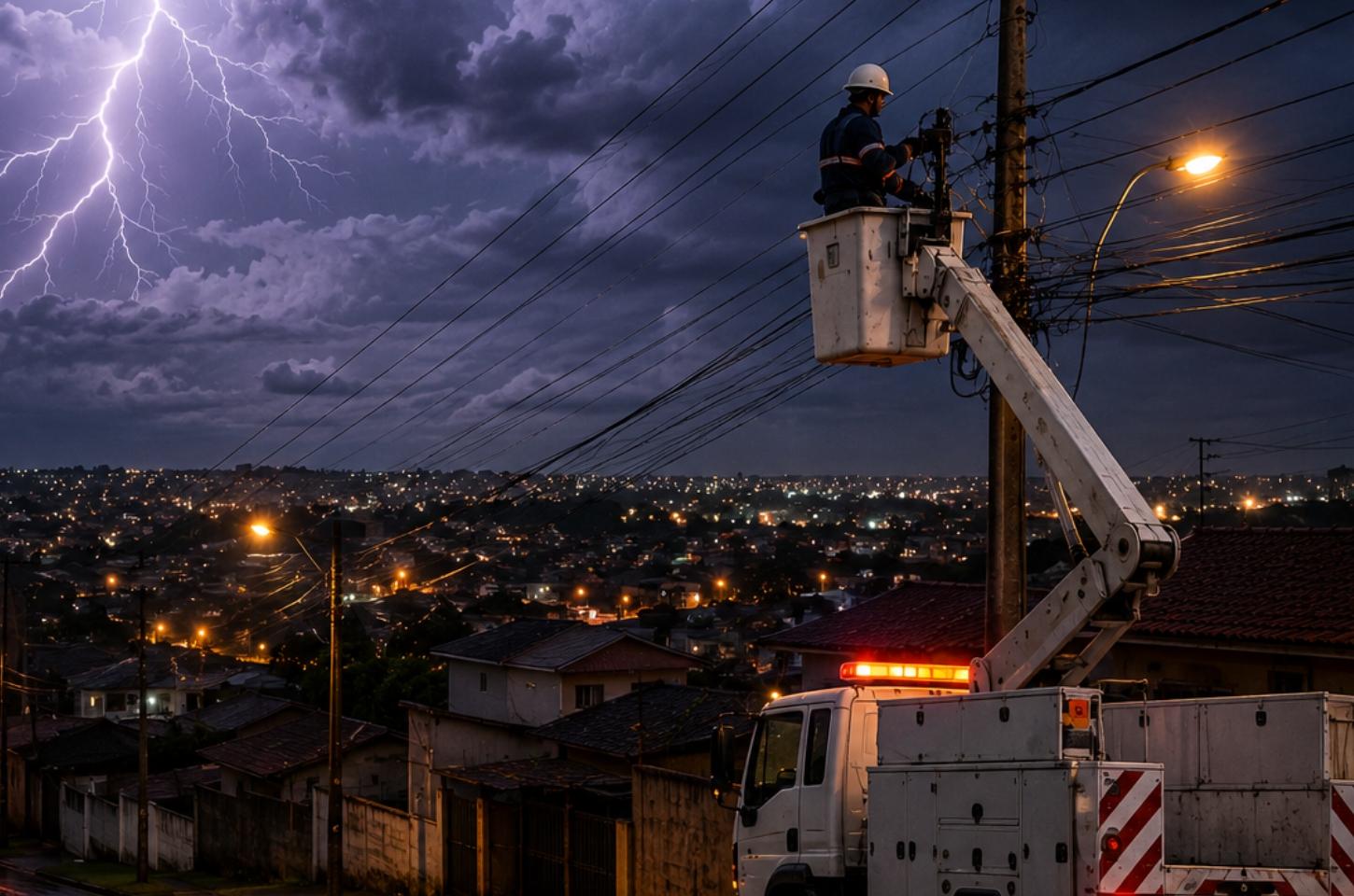 Temporal perde força, mas milhares ainda seguem sem energia após dois dias