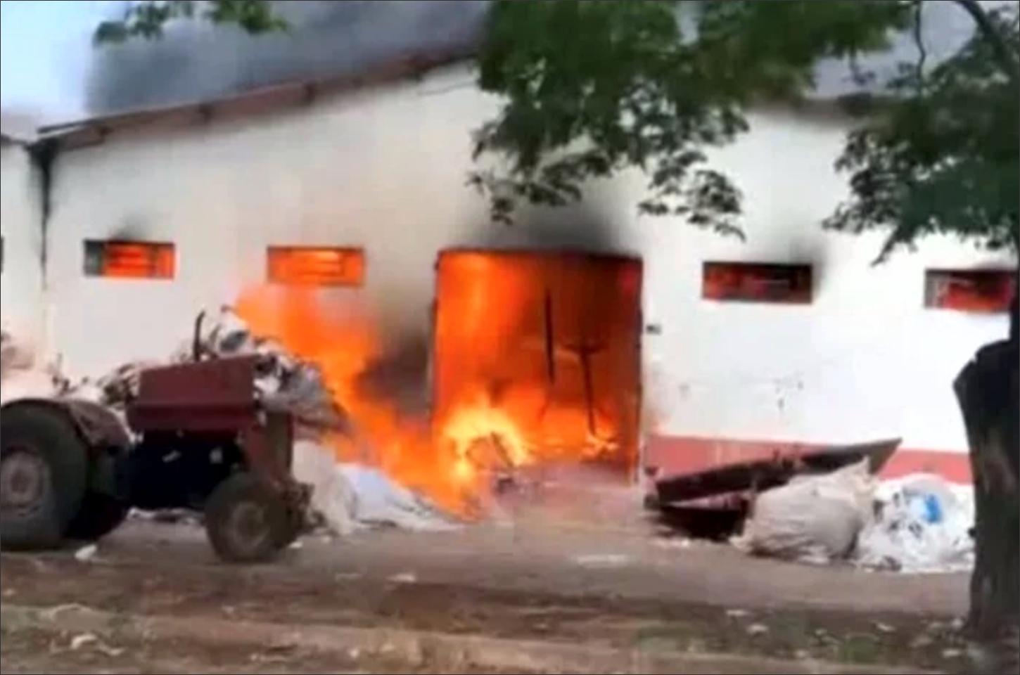 Após perder fábrica em incêndio, trabalhador cria vaquinha para reconstruir 10 anos de história