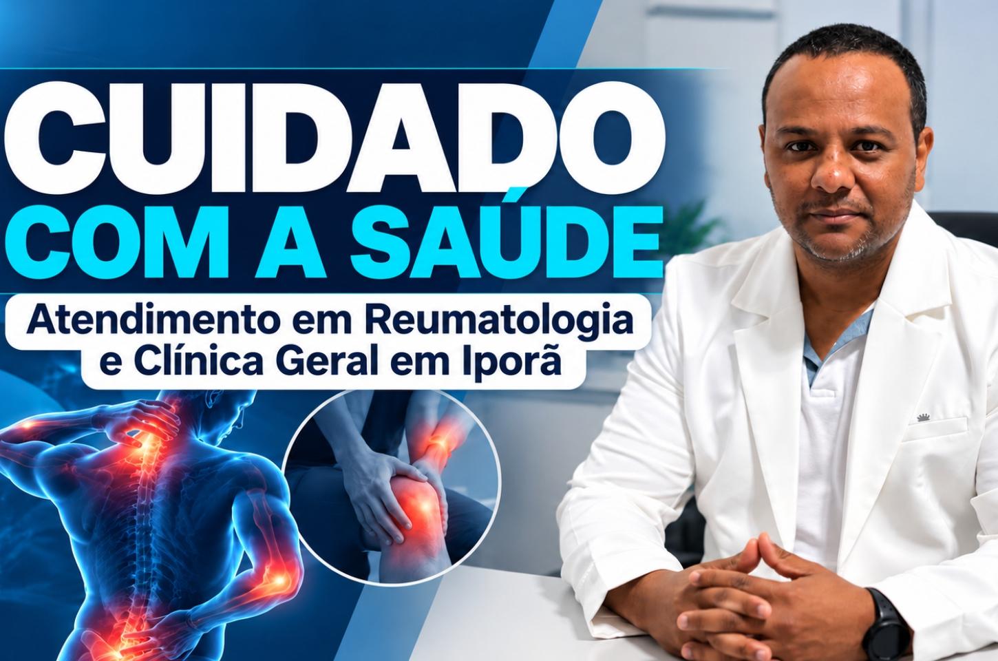 Atendimento em Reumatologia e Clínica Geral oferece cuidado e orientação à população