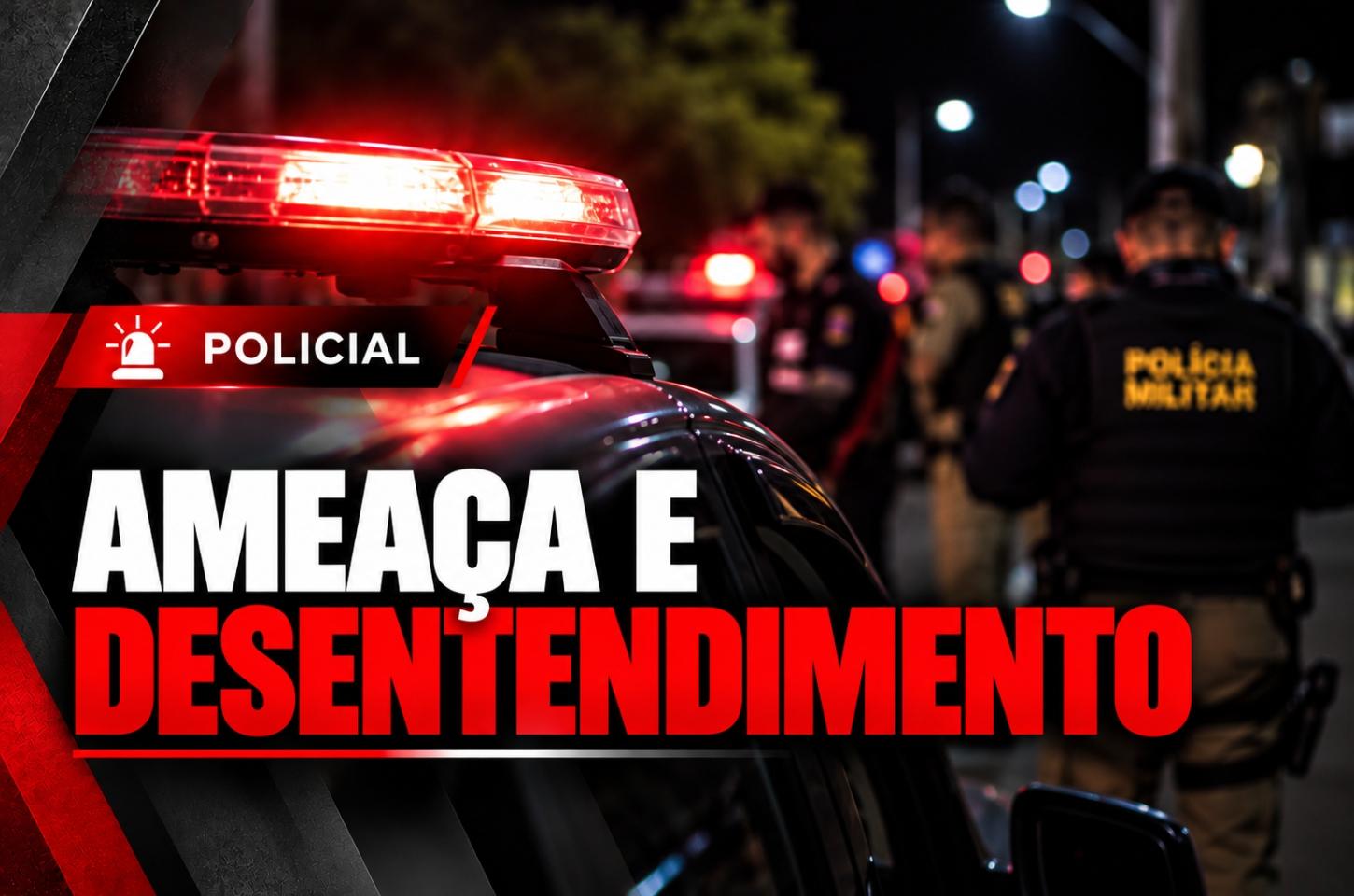 Comerciante e filho relatam ameaças durante desentendimento comercial; homem foi abordado pela PM