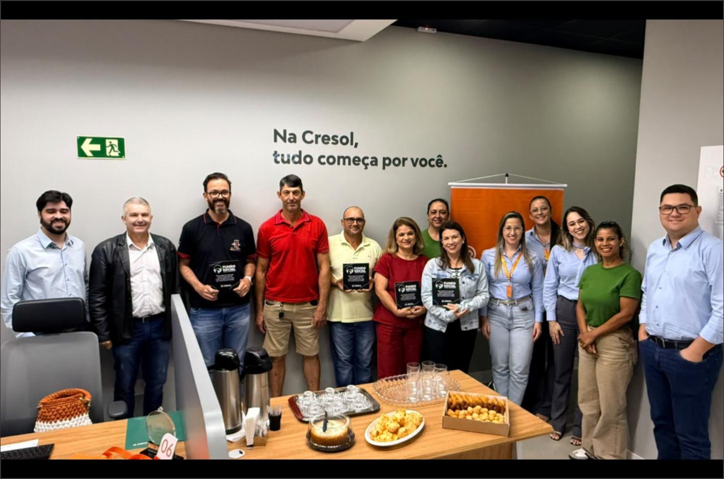 Cooperativa Cresol destina recursos a quatro entidades sociais de Iporã