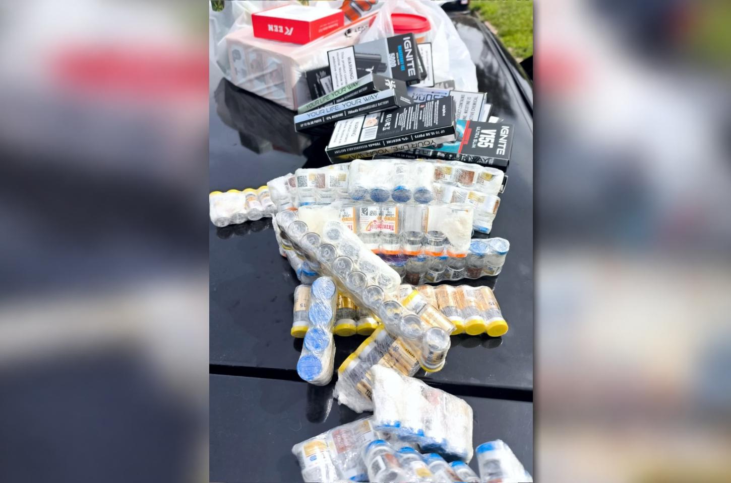 Guarda Municipal apreende medicamentos e cigarros eletrônicos em veículo em Guaíra