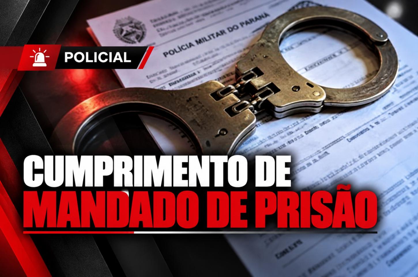 Polícia Militar cumpre mandado de prisão contra homem de 34 anos em Alto Paraíso