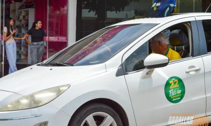 Carreata em apoio ao candidato Flávio Bolsonaro em Iporã