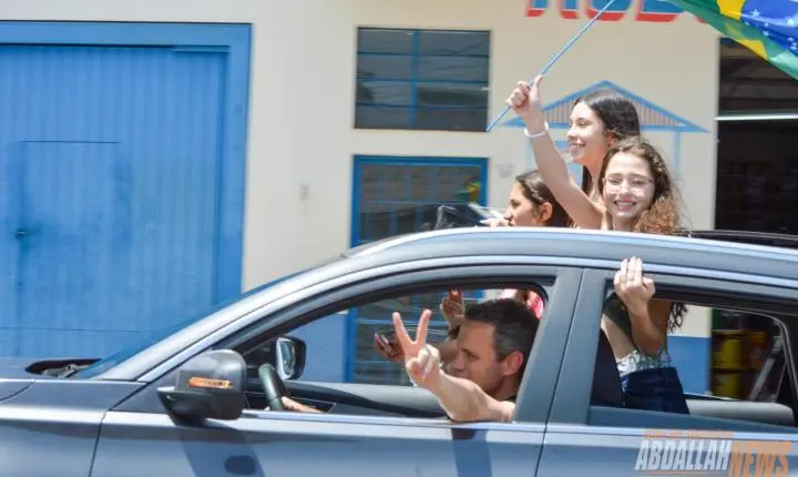 Carreata em apoio ao candidato Flávio Bolsonaro em Iporã