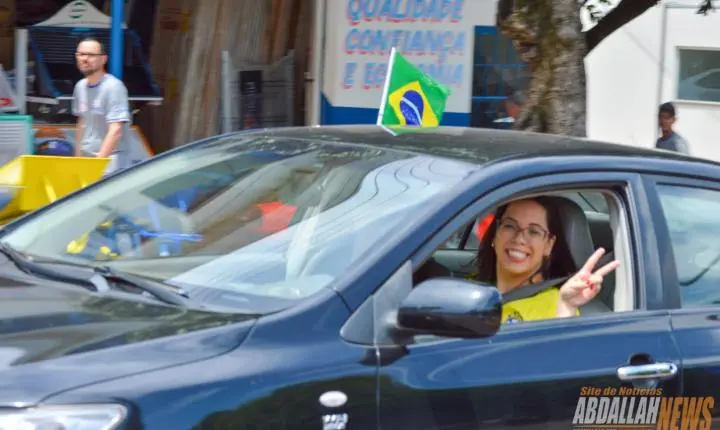Carreata em apoio ao candidato Flávio Bolsonaro em Iporã