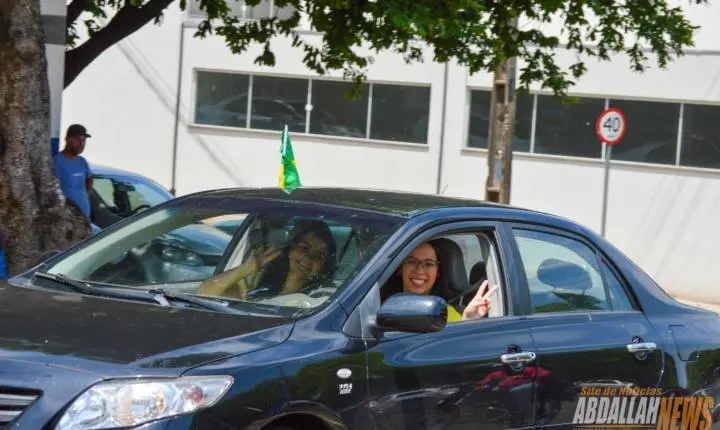 Carreata em apoio ao candidato Flávio Bolsonaro em Iporã