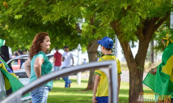Carreata em apoio ao candidato Flávio Bolsonaro em Iporã