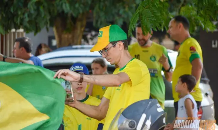 Carreata em apoio ao candidato Flávio Bolsonaro em Iporã