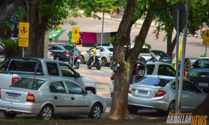 Carreata em apoio ao candidato Flávio Bolsonaro em Iporã
