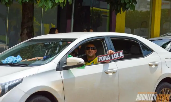 Carreata em apoio ao candidato Flávio Bolsonaro em Iporã