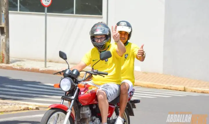 Carreata em apoio ao candidato Flávio Bolsonaro em Iporã