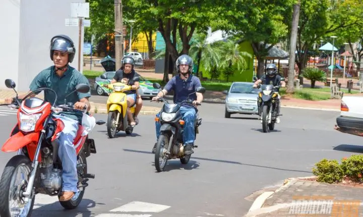Carreata em apoio ao candidato Flávio Bolsonaro em Iporã