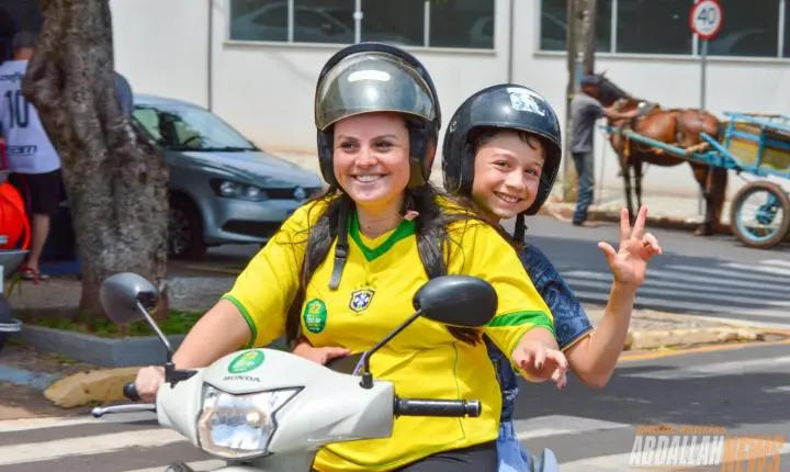 Carreata em apoio ao candidato Flávio Bolsonaro em Iporã