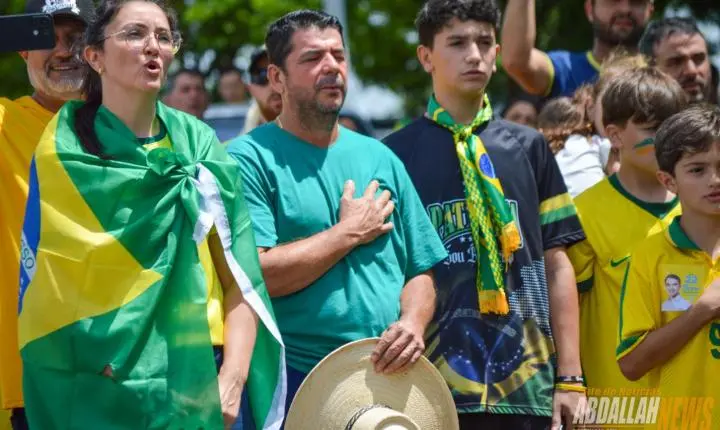 Carreata em apoio ao candidato Flávio Bolsonaro em Iporã