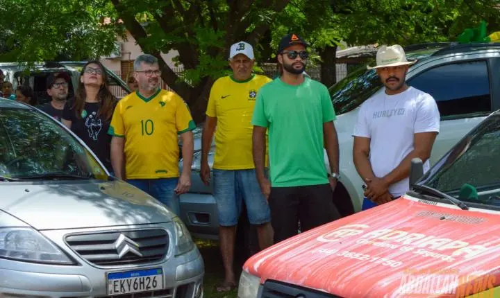 Carreata em apoio ao candidato Flávio Bolsonaro em Iporã