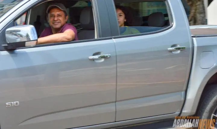 Carreata em apoio ao candidato Flávio Bolsonaro em Iporã