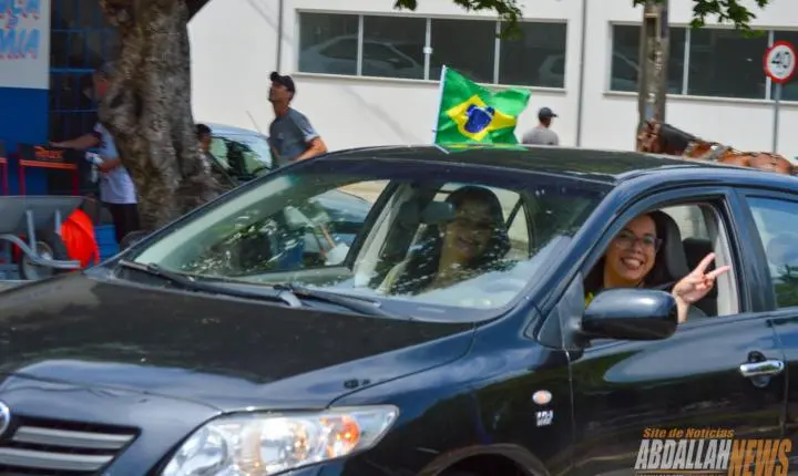 Carreata em apoio ao candidato Flávio Bolsonaro em Iporã