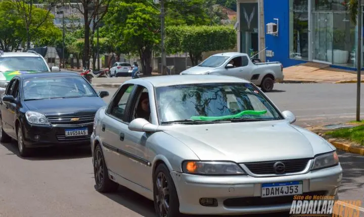 Carreata em apoio ao candidato Flávio Bolsonaro em Iporã