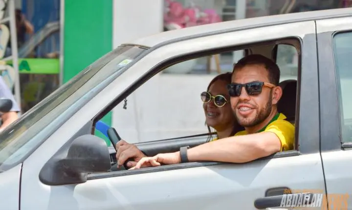 Carreata em apoio ao candidato Flávio Bolsonaro em Iporã