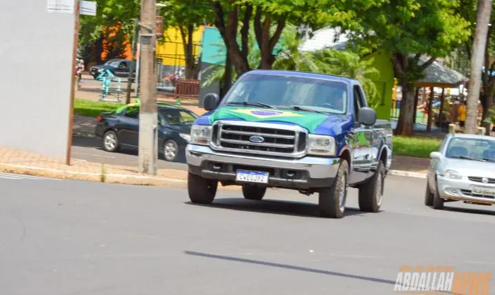 Carreata em apoio ao candidato Flávio Bolsonaro em Iporã