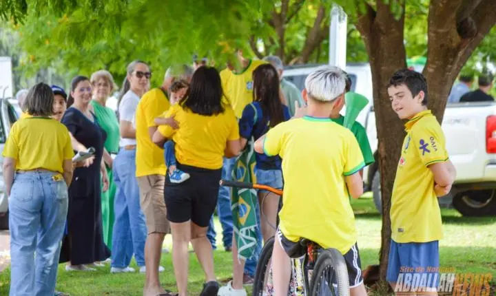 Carreata em apoio ao candidato Flávio Bolsonaro em Iporã