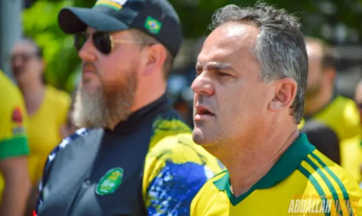 Carreata em apoio ao candidato Flávio Bolsonaro em Iporã
