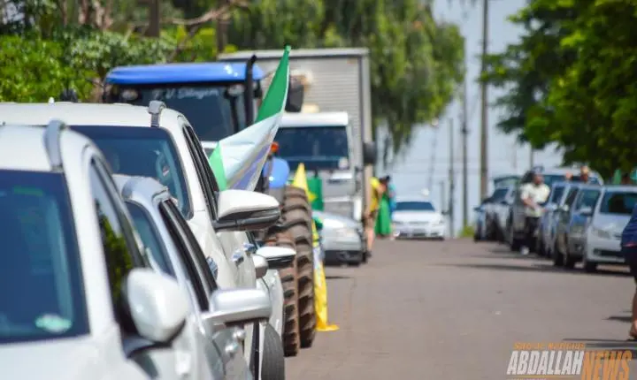 Carreata em apoio ao candidato Flávio Bolsonaro em Iporã