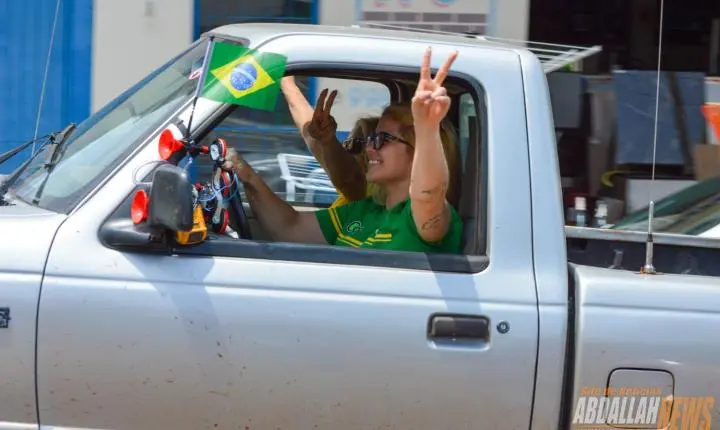 Carreata em apoio ao candidato Flávio Bolsonaro em Iporã