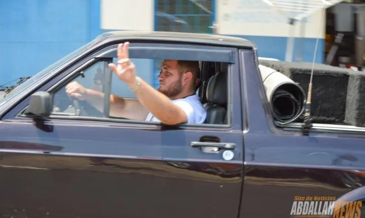 Carreata em apoio ao candidato Flávio Bolsonaro em Iporã