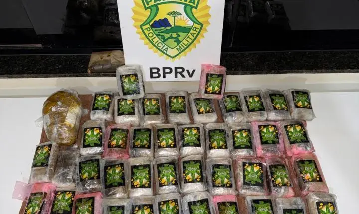 Casal é preso com mais de 12 kg de haxixe marroquino escondidos no tanque de combustível na PR-323