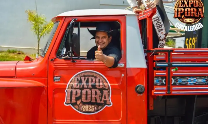 Cavalgada abre o clima de festa para a Expo Iporã 2025