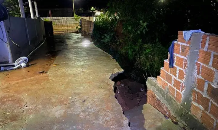 Chuva intensa provoca alagamentos, deixa famílias desalojadas e mobiliza força-tarefa da Defesa Civil em Iporã