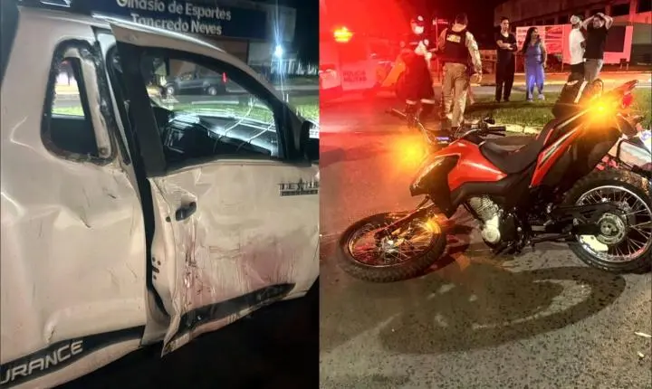 Colisão entre carro e motocicleta deixa um morto e uma jovem gravemente ferida em Altônia