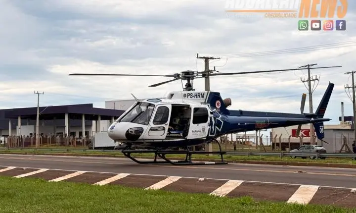 Colisão entre veículos deixa uma vítima morta e outra gravemente ferida na PR-272 em Iporã