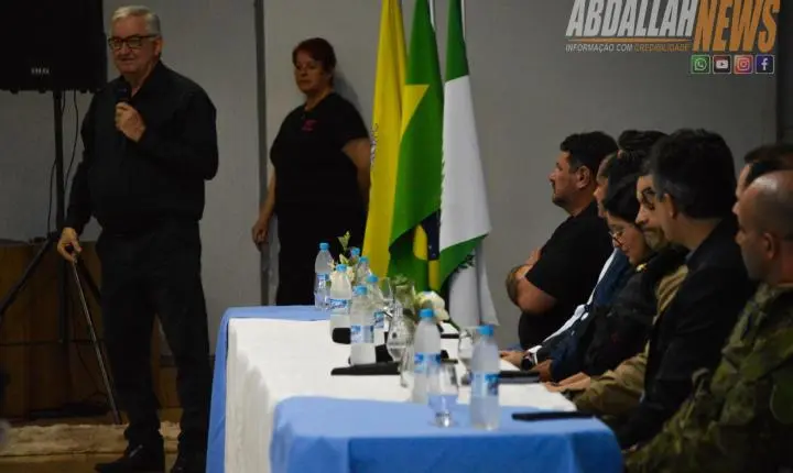 CONSEG reúne forças de segurança e autoridades para fortalecer integração em Iporã