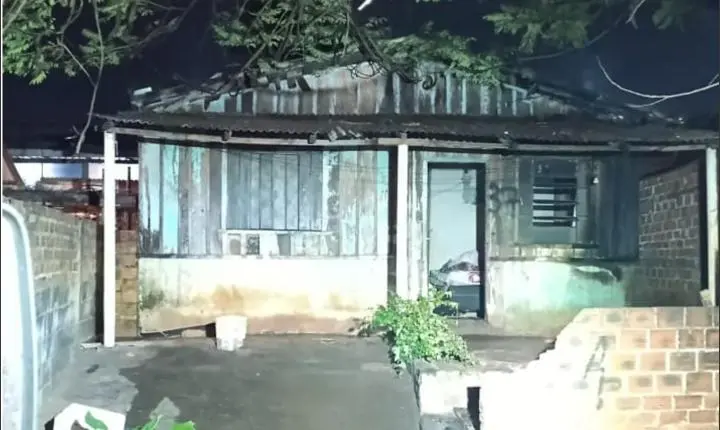Defesa Civil controla incêndio em residência durante a madrugada em Iporã