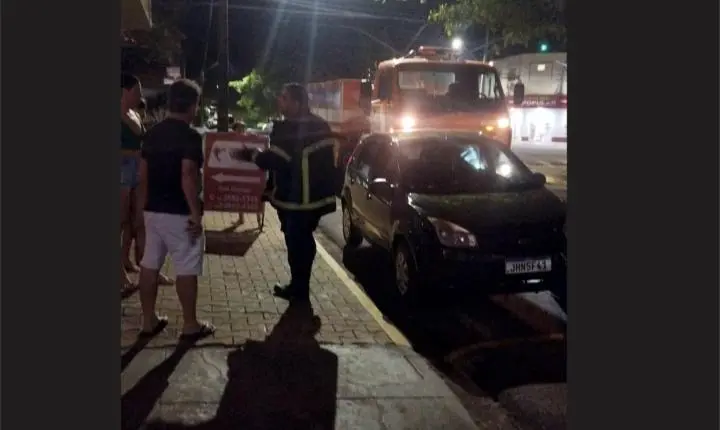 Defesa Civil controla princípio de incêndio em apartamento no centro de Iporã