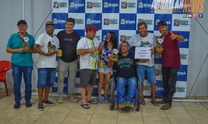 Dia do Trabalhador reúne famílias e premia campeões em evento esportivo em Iporã