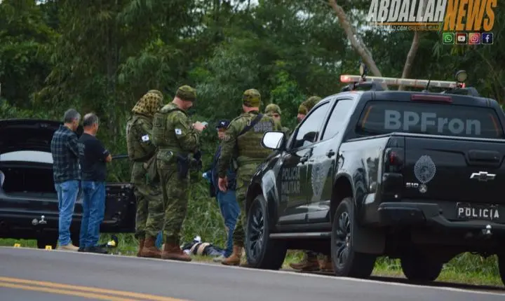 Dois homens morrem em intervenção policial na PR-272, em Iporã; armas são apreendidas