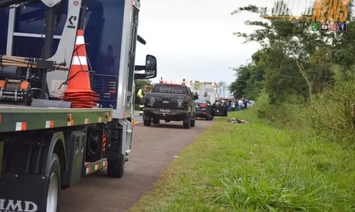Dois homens morrem em intervenção policial na PR-272, em Iporã; armas são apreendidas