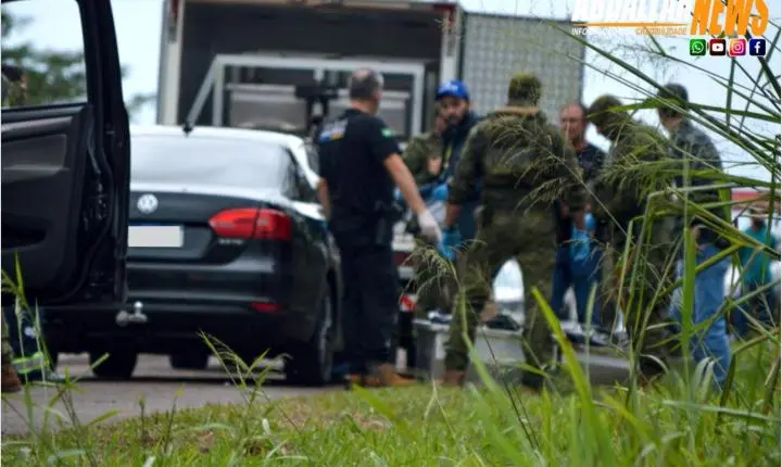 Dois homens morrem em intervenção policial na PR-272, em Iporã; armas são apreendidas