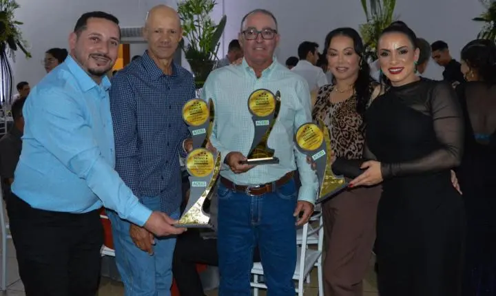 Empreendedores de Iporã são homenageados no evento “Destaque do Ano 2024” da Associação Comercial