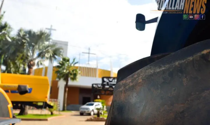 Fé e tradição marcam Missa do Produtor Rural com bênção de máquinas e carreata pelas ruas da cidade